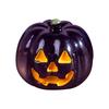 Halloween Night Light Pumpkin Head Pendant Resin Craft Ornament Desktop Car Decoration