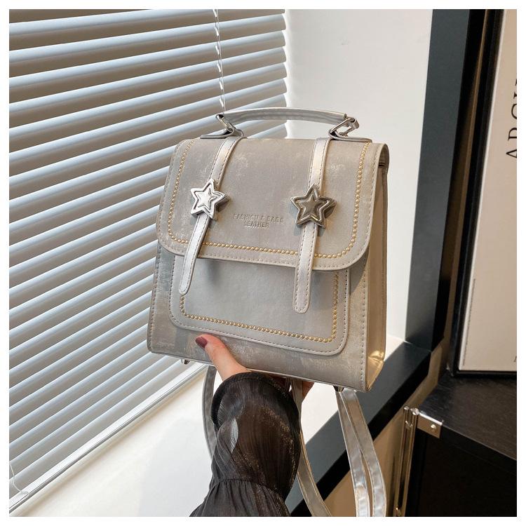 Ретро Повседневный Женский Рюкзак 2024: Стильный дизайн для студентов колледжа