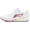 Li Ning Red Rabbit 6 Stable Support Soft Upper Wear Resistant Breathable Low Top Running Shoes Men Running Shoes Standard-White ARMT015-1