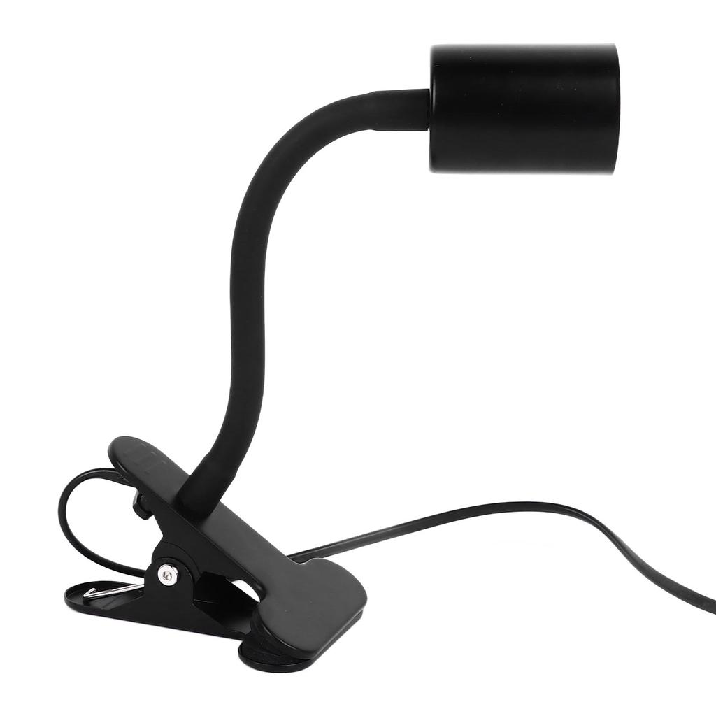 Reptile Clamp Heat Lamp UVA Full Spectrum Brightness Adjustable Reptile Basking Heat Lamp for