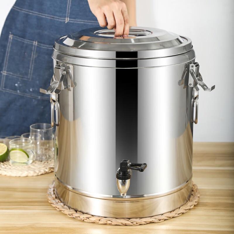 Zhan Ge Stainless Steel Insulated Beverage Dispenser with Faucet