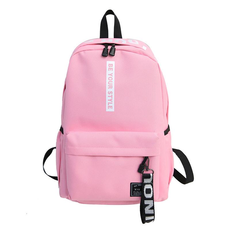 Backpack for Students Oxford Schoolbag Lightweight Large Capacity Soft Shoulder Strap Fashion Print Multi-function Backpacks
