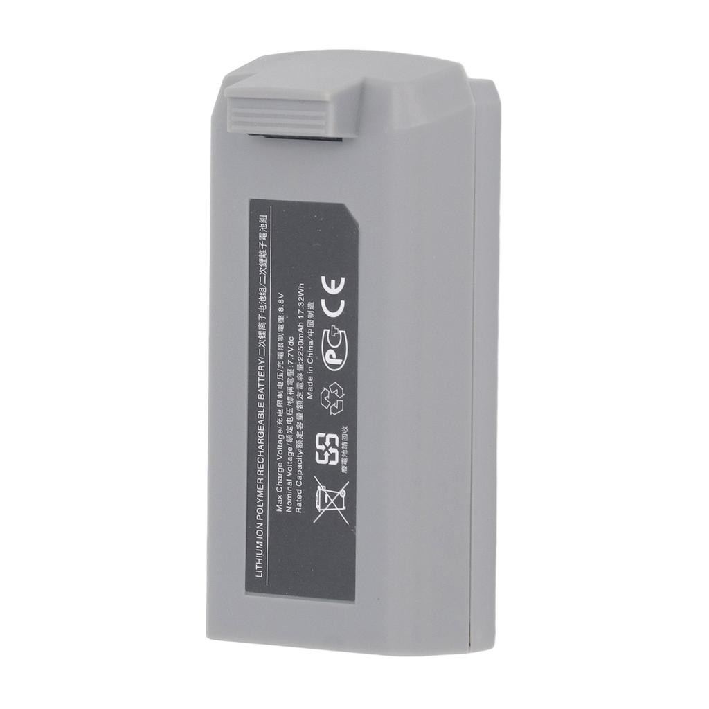 Интеллектуальная полетная батарея 7,7 В Высокая плотность энергии Стабильное питание 2250 мАч Литиевая батарея для дрона MINI2 MINI2 SE