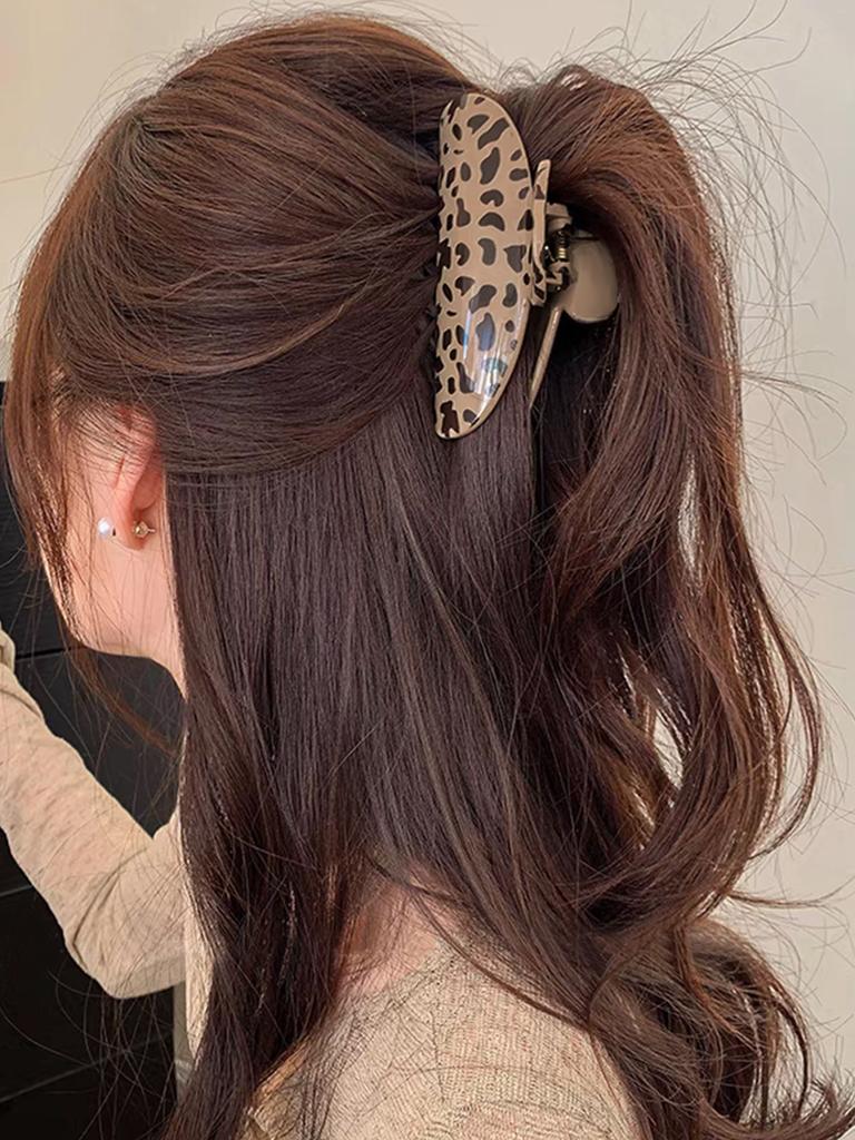 Big Claw Hair Clips for Women Girls Tortoise Hair Jaw Clips Large Hair Claw Clamps Celluloid Hair Clips