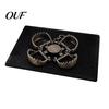 Easy to Clean Doormat 3D Trap Door Mat, Prank Bear Entrance Rug, Funny Halloween Mat Non-slip Absorbent Rug for Bathroom Front Decor Quick Dry Shower