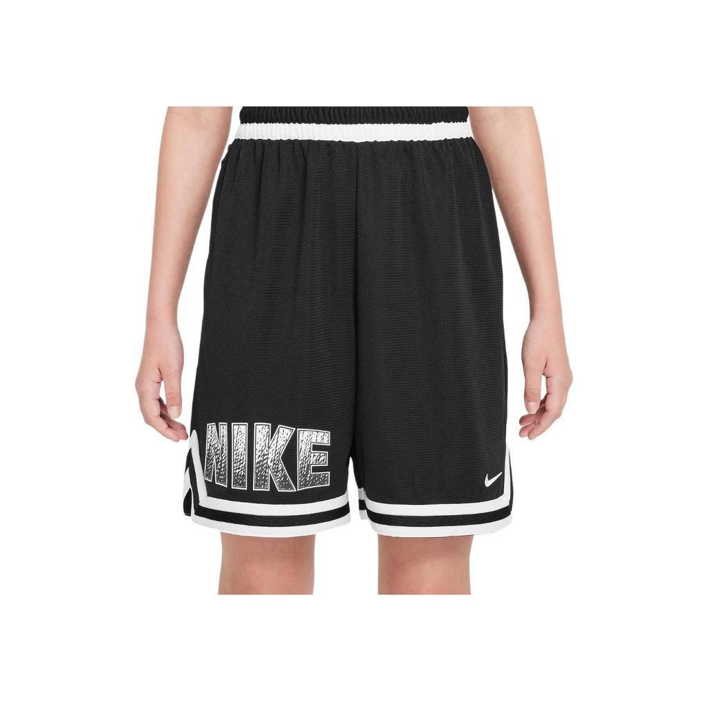 Nike Dna Dri-Fit Влагоотводящие Баскетбольные Прохладные Свободные Спортивные Шорты Молодежные Детские шорты Черные FZ5262-010