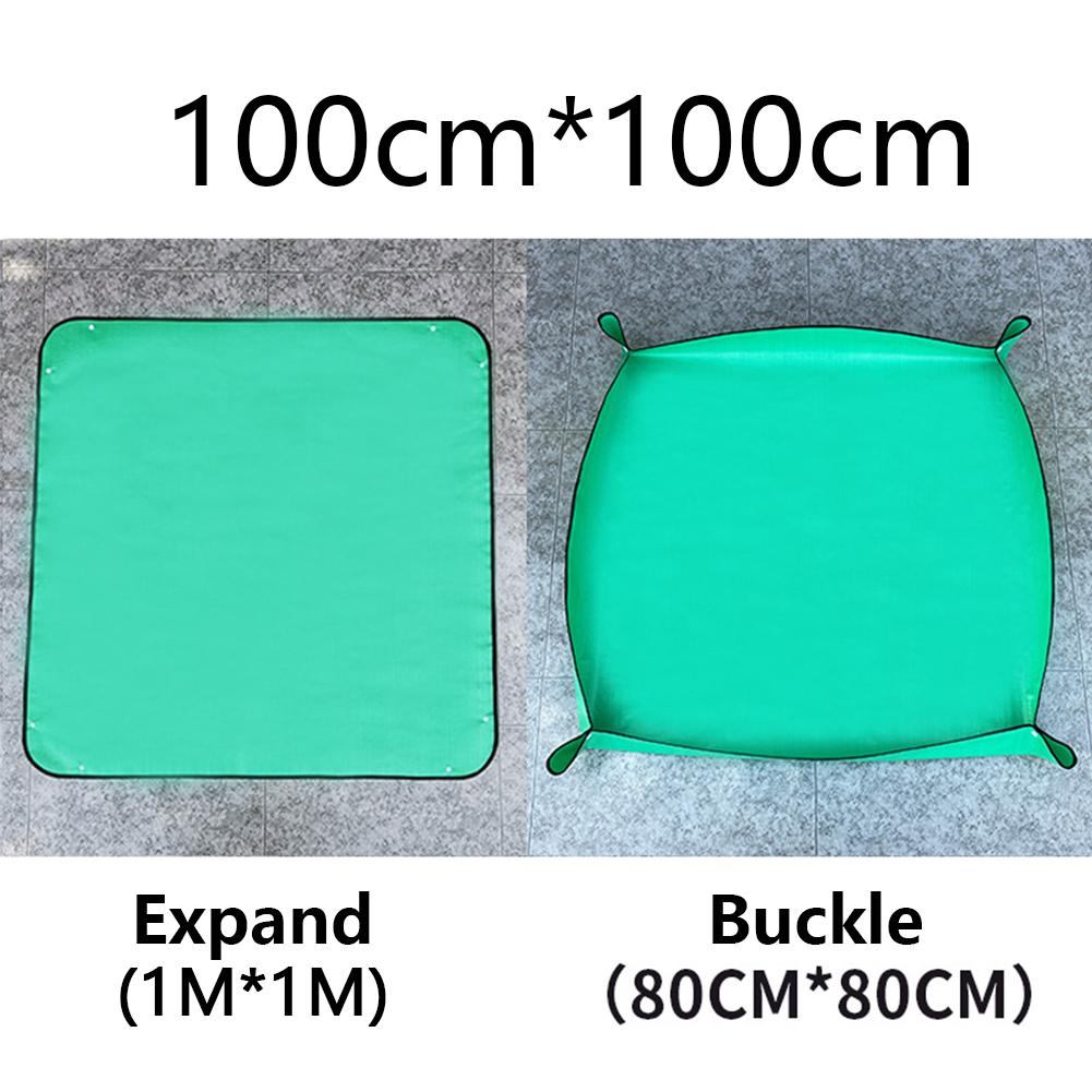 Коврик для посадки PE, садовые коврики для горшков, многоразовые садовые коврики для пересадки растений, водонепроницаемый коврик для пересадки растений, коврики для цветочных горшков