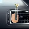 Держатель для растений в вентиляционное отверстие автомобиля Автомобильная ваза Клипса для вентиляционного отверстия Держатель для черенков Деревянный Автомобильная эстетика Декор салона Для седана