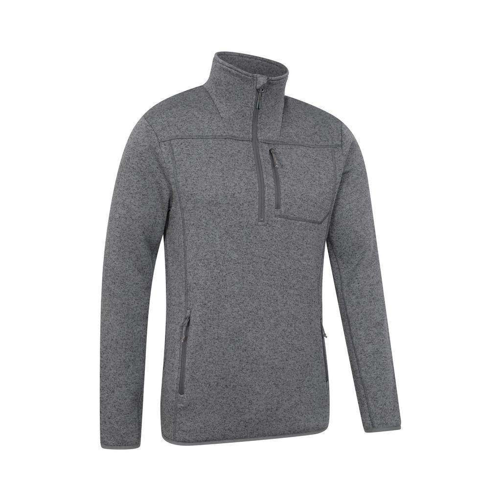 Mountain Warehouse Mens Helford Half Zip Fleece Top