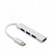 USB Type C 4 Port Hub, USB 3.0 , 2.0 Hub for MacBook Pro and ChromeBook and XPS and Galaxy S9 / S8 and Huawei Matebook and More