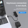 ANYPLUS USB-концентратор USB USB A 5 Гбит/с шина удаленной работы 3.0, 4-портовый концентратор, филиал, высокоскоростная передача данных, питание, легкий, компактный, MacBook/iMac/Surface Pro,