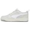 Унисекс Кроссовки Rebound V6 Low Пепельно-серый Белый 392328-10