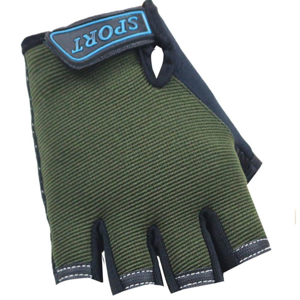 Children's Half-finger Gloves Riding High Elastic Outdoor Sun Protection Exercise