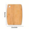 Набор из двух разделочных досок из дерева и пластика Кухонная разделочная доска, прочный инструмент