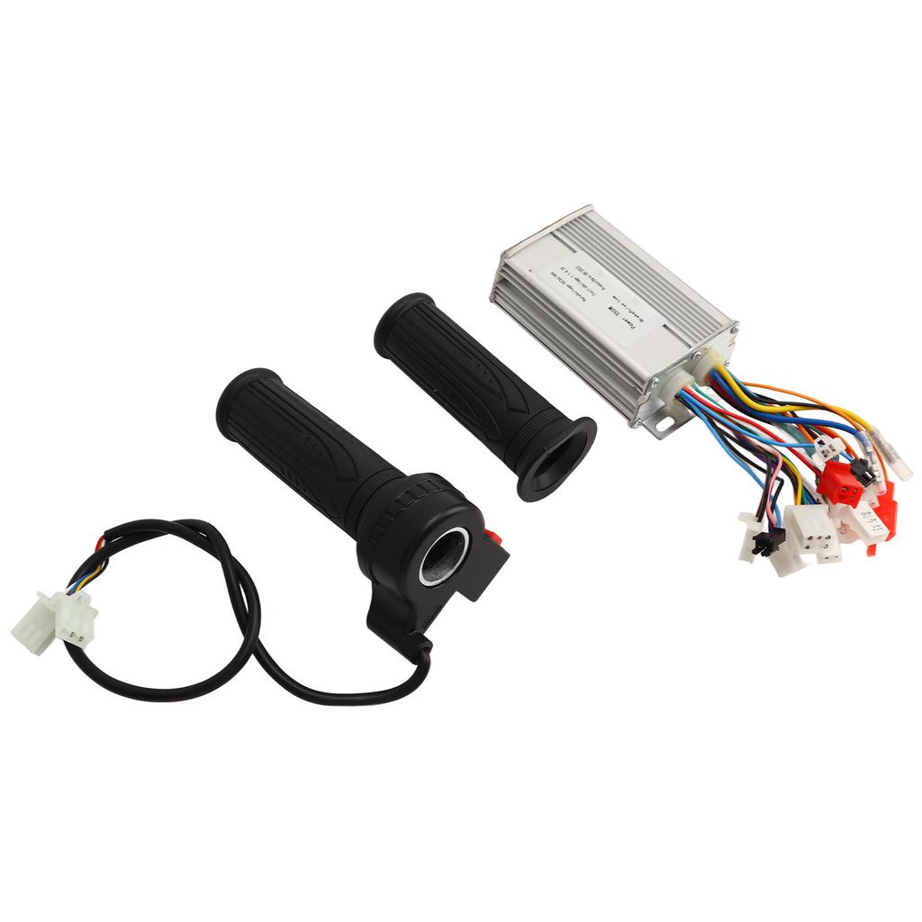 Motor Speed Controller Throttle Twist Grips DC Brushless Control Box 3 Level Adjustable Scooter