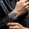 Men's Watches Automatic Mechanical Business Wristwatch Waterproof Stainless Steel Strap Watch for Man Skeleton Calendar