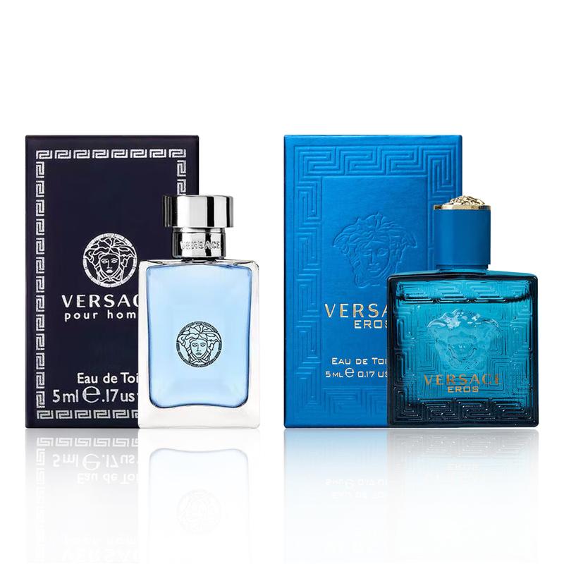 Versace Набор-образец из двух штук 7853620 Q1-мужской парфюм 5 мл + Eros мужской парфюм 5 мл