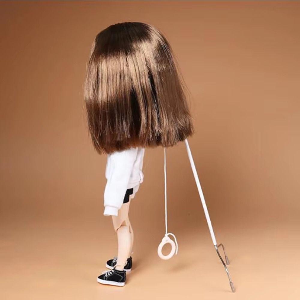 Anti-slip Doll Holder Stainless Steel Figurines Invisible Holder for Blythe Dolls Doll Accessories