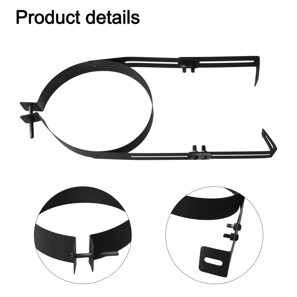 Chimney Pipe Bracket Adjustable Support for 150mm Stainless Steel Flues