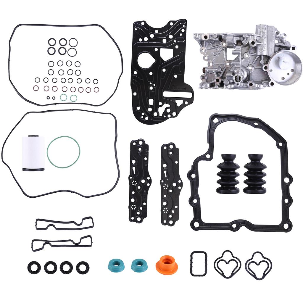Transmission Valve Body Gasket Set Valve Body Repair Kit Compatible for VW Seat Skoda with 7-Speed DSG DQ200