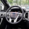 58mm Aluminum Car Steering Wheel Badge Emblem Overlay For Ford Focus F150 Ranger Mondeo Kuga Auto Tuning Styling Accessories rf2