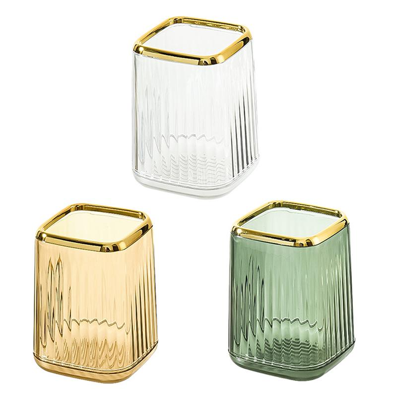 Роскошные органайзеры для макияжа, настольный ящик для хранения косметических кистей, офисный чехол для ручек, органайзер для кистей для макияжа, держатель для губной помады и всякой всячины