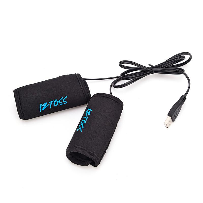 Одна пара зимних электрических мотоциклов с USB-нагревом, ручки с подогревом, модификация