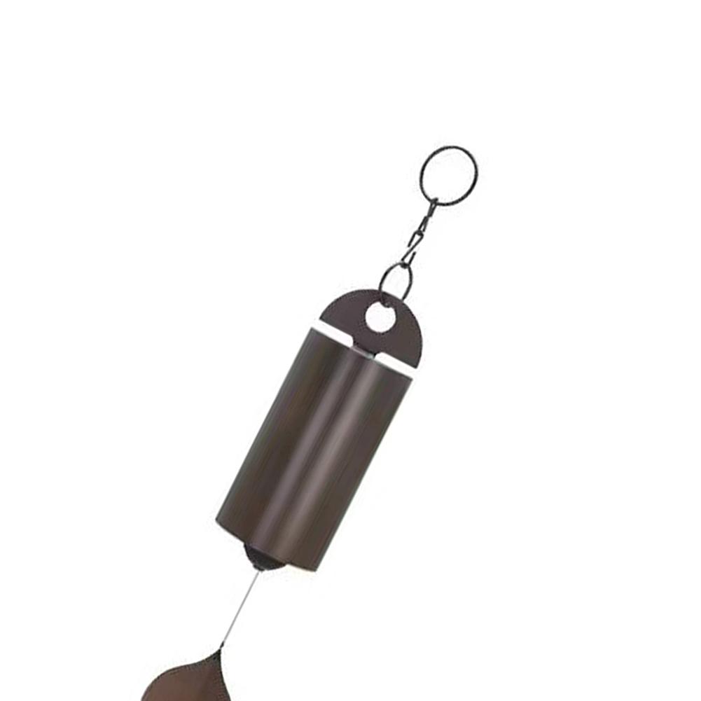 Wind Bell Retro Style Serenity Bell Wind Chimes Deep Resonance Metal Deep Tone Cylinder for Patio Yard Porch Garden Decor