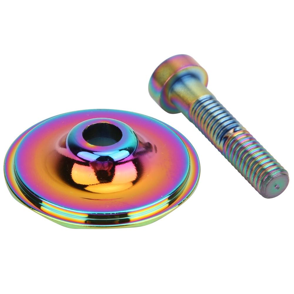 Алюминиевый сплав горный велосипед рулевая колонка верхняя крышка титановый чехол модификация велосипеда