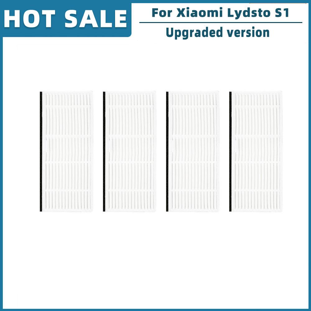 Запасные части для робота-пылесоса Xiaomi Lydsto S1 Основная щетка Боковая щетка Фильтр Hepa Швабра Тряпка Пылесборник Аксессуары