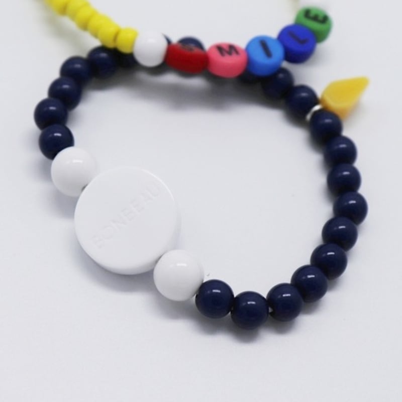 BONBEAU Marine Smile Initial Bracelet Set (2 types)