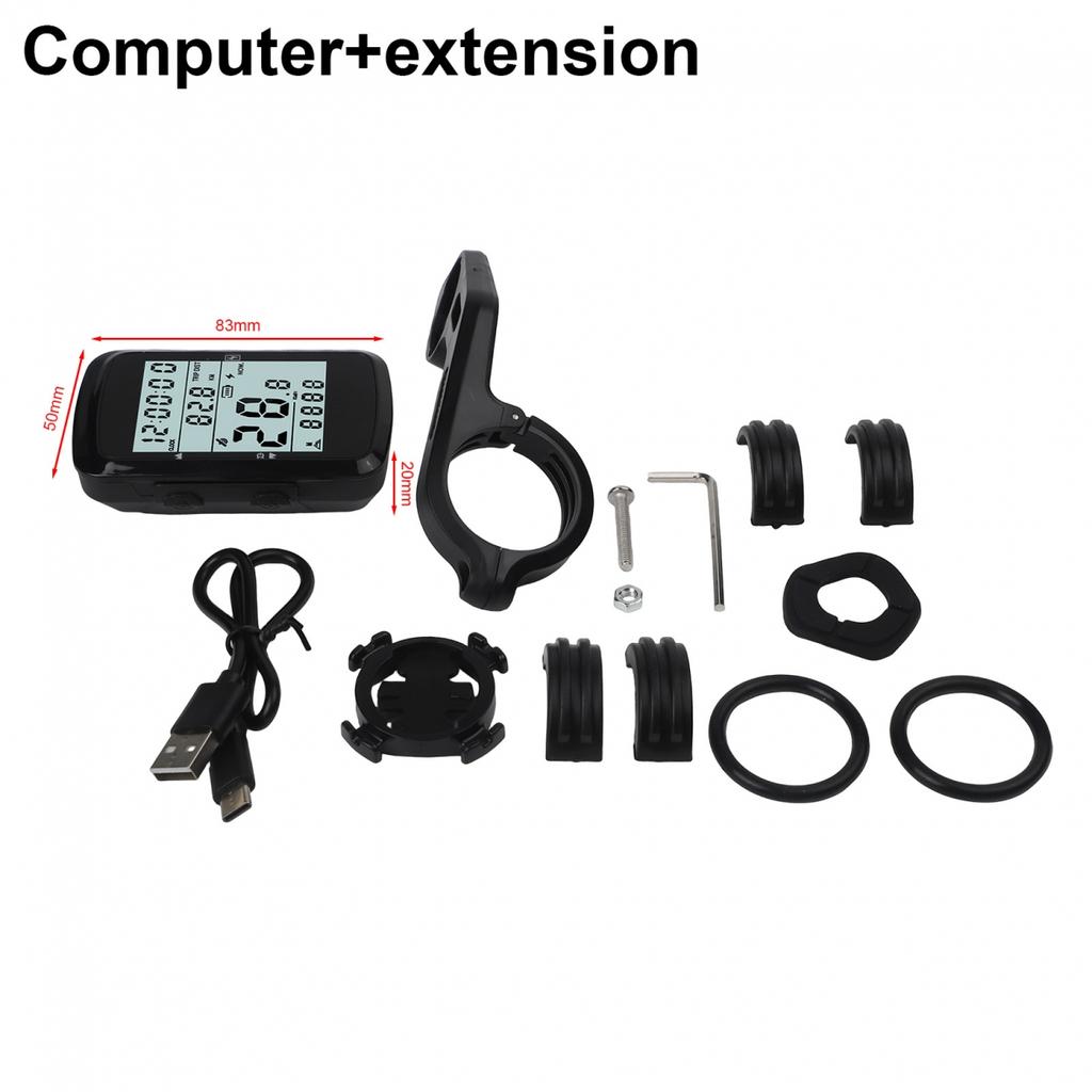 GPS Bicycle Speedometer and Odometer with Long Battery Life and Backlight