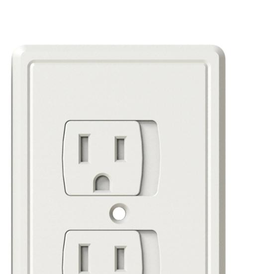 Крышка розетки Самозакрывающаяся от поражения электрическим током Скрыть электричество Защита от детей Обеспечить безопасность Безопасность детей Настенная розетка Крышка розетки Хозяйственные товары