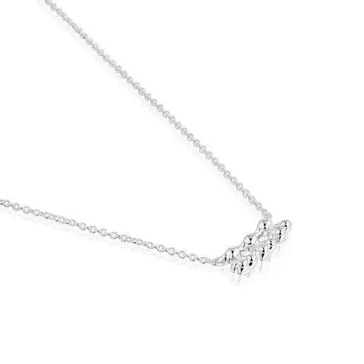 [TOUS] Silver Bold Bear 3 Necklace 1004194900
