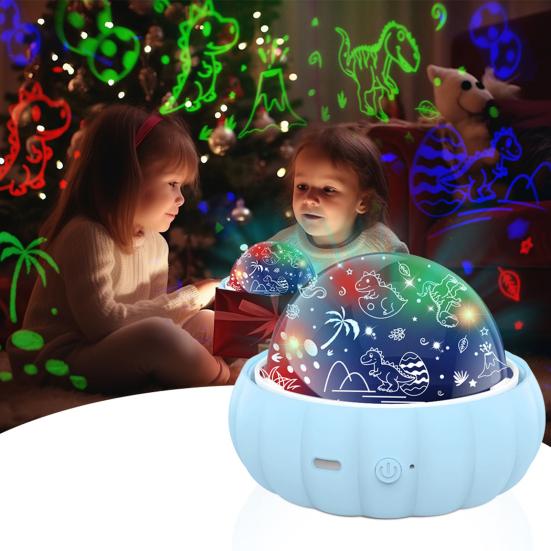 Лампа для проектора Звезда Динозавр Ночной Светильник Интеллектуальное Управление DIY Режим Музыка Синхронизация Энергия