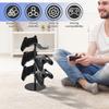 3 Tiers Universal Controller Stand Detachable Headset Holder Metal Controller Holder Stable Headphone Stand for Desk and Gamer