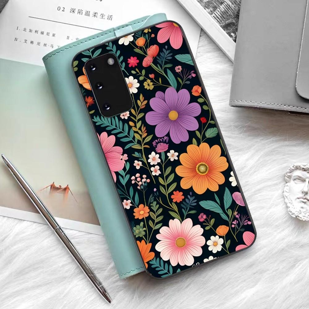 Чехол для телефона «Лепесток и лист» для Samsung S 9 10 20 21 22 23 30 23 24 Plus Lite Ultra FE S10lite Fundas