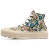 Chuck Taylor All Star Lift Platform High Floral Tapestry Women Sneakers Cream Egret Natural-Ivory A11992C