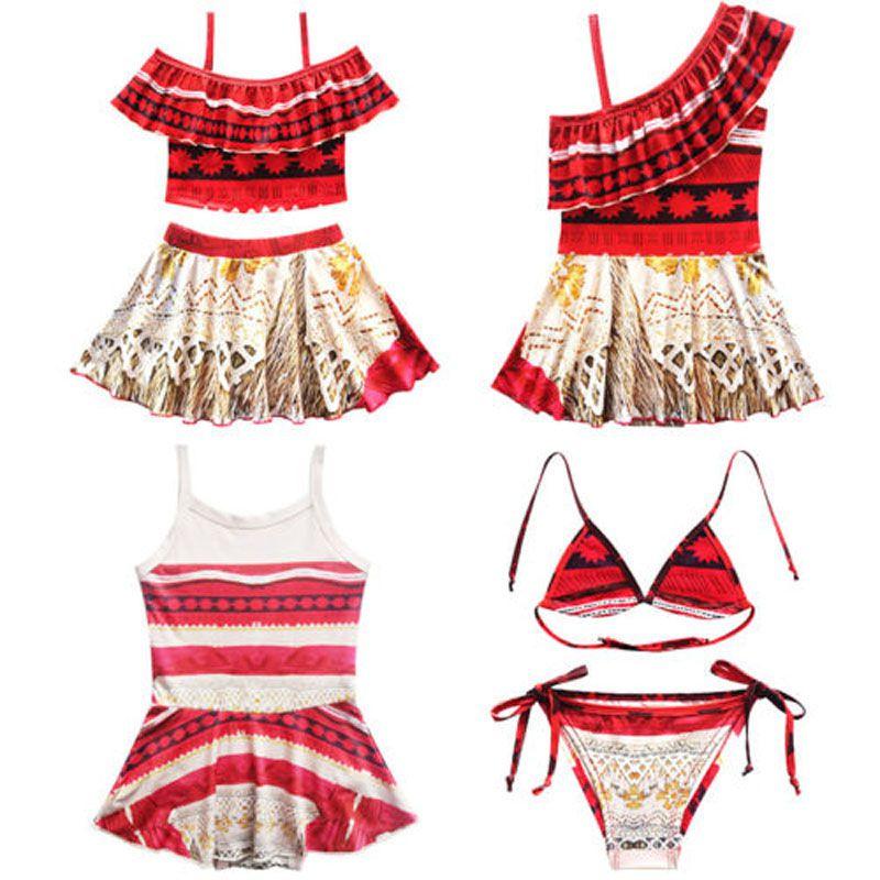 Очаровательное детское платье принцессы Моаны в гавайском стиле для незабываемых вечеринок и веселья