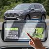 Car Navigation Screen Protector For Hyundai Santa Fe - Tempered Glass 9H Hardness Scratch Resistant Protective Film