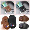 Leather M LOGO Car Glasses Clip Sun Visor Multi-function Sunglasses Clip for M Performance M3 M5 M6 F20 F10 F13 X7 X3 X4 X5 X6 3 4 5 6 7 Series