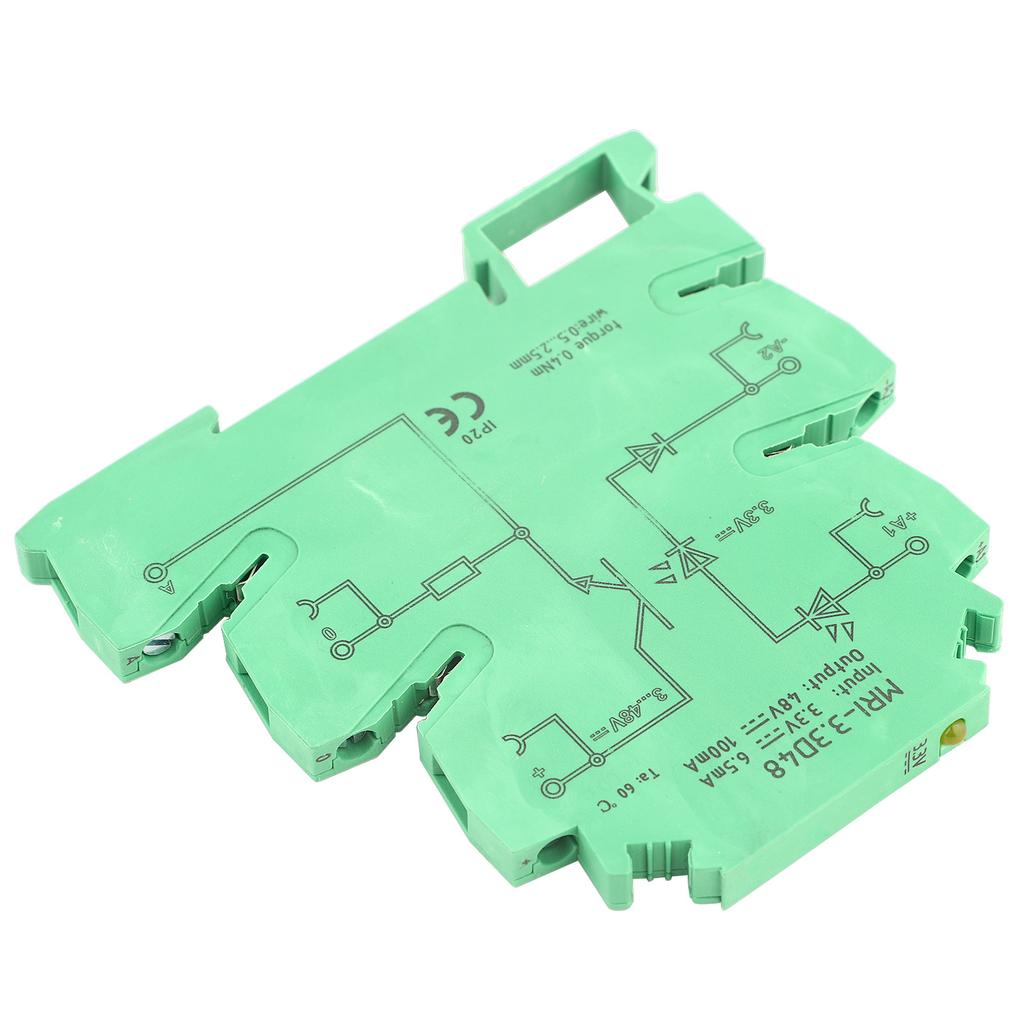 MRI 3.3D48 DC Photoelectrical Coupler Isolating PLC Relay Module Input 3.3VDC Output 3 48VDC