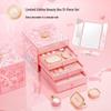 Yuri Yura Holiday Gift Box: Complete Makeup Set with LED Mirror