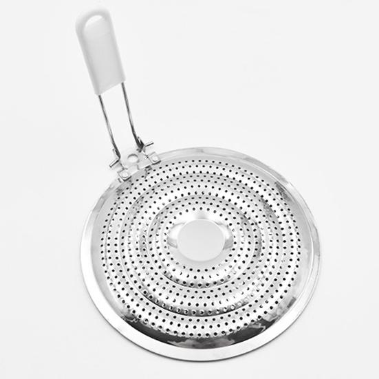 Диффузор для плиты из нержавеющей стали, защита посуды для газовых и электрических плит, равномерное распределение тепла, адаптер для индукционных плит