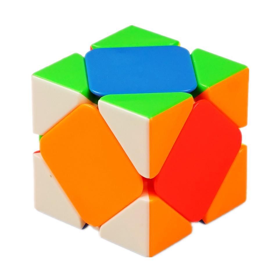 Yuxin Little Magic Skew Кубик Рубика 3X3X3 Скрученный Skew Скоростной Кубик Профессиональная Головоломка Кирпичики Блок Подарочные Игрушки Для Детей