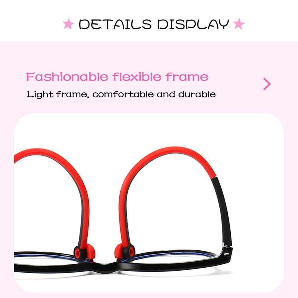 Онлайн-классы Защита глаз Детские очки Ультралегкая оправа Удобные очки с защитой от синего света