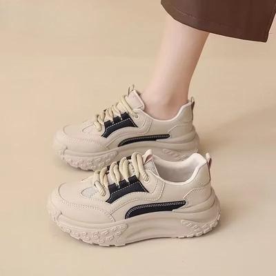 Спортивная женская обувь кроссовки легкие шнурованные корейские спортивные туфли для женщин вулканизированная обувь предложения новинка для ходьбы стильный 39 HA