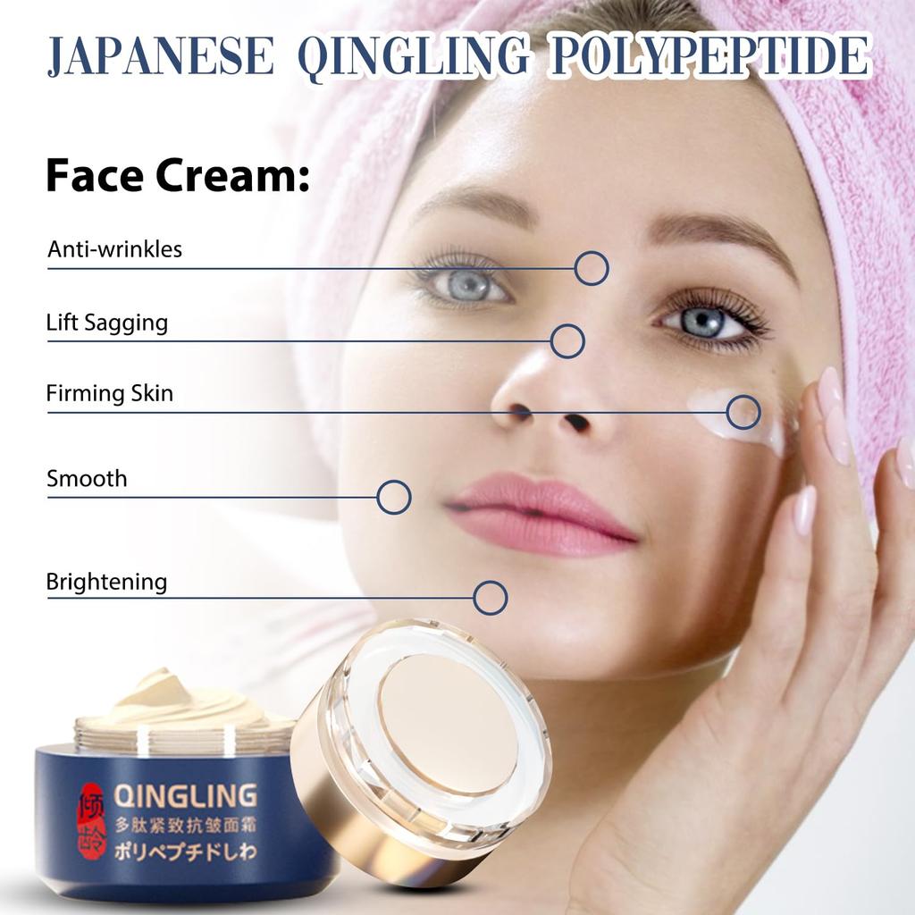Firming Polypeptide Anti-wrinkle Anti-aging Cream Moisturizing Rejuvenating Face Cream Essence Whitening Delicate Facial Care