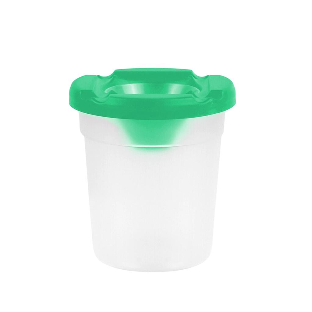 Plastic Paint Water Cup for Art Students and Children with Spill Proof Lid Suitable for Painting and Mixing Water Based Colors Drawing and Craft Use
