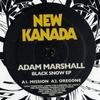 12-дюймовая пластинка ADAM MARSHALL - Black Snow EP NK01 New Kanada 2006 Канада Танцевальная и Электронная Б/У